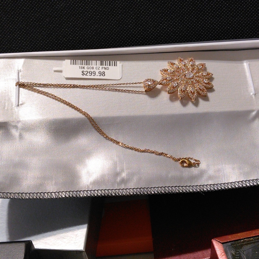 Rose gold pendant